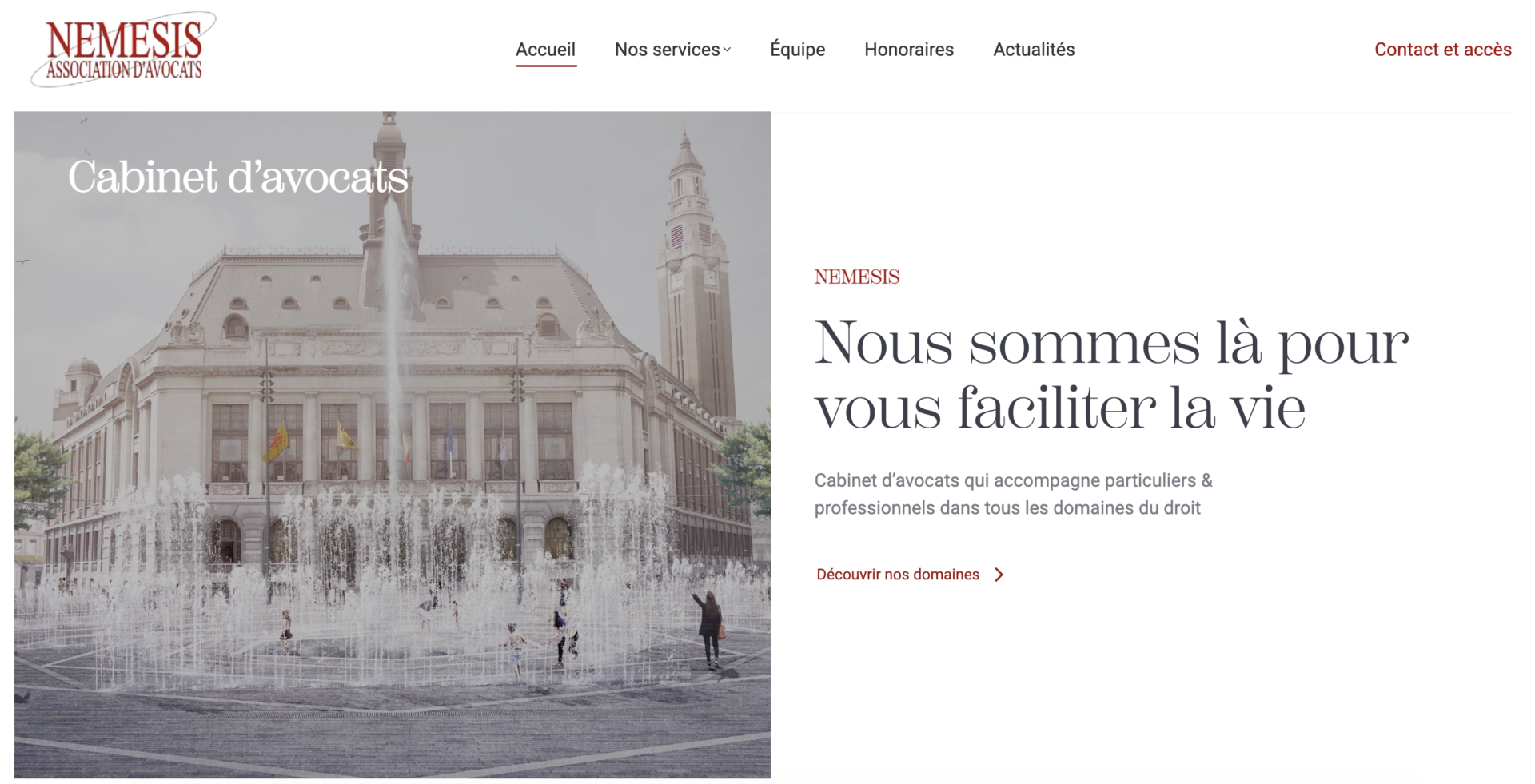 Cabinet d'avocats NEMESIS